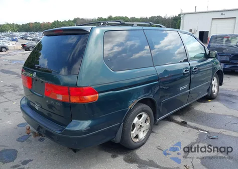 2000 Honda Odyssey Ex from USA, damaged, VIN 2HKRL186XYH515874